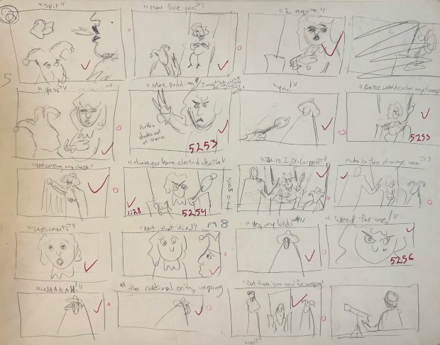 Doctor Vysarius Short Film - Storyboards