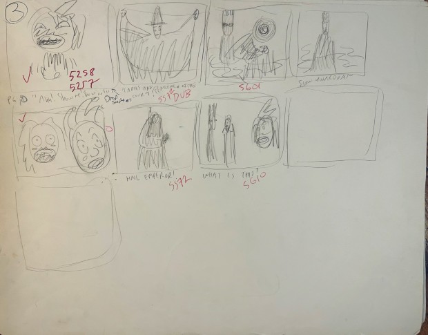Doctor Vysarius Short Film - Storyboards