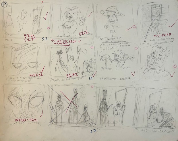 Doctor Vysarius Short Film - Storyboards