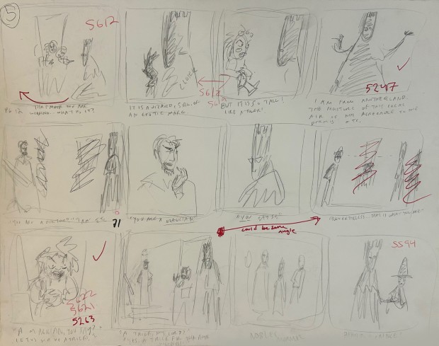Doctor Vysarius Short Film - Storyboards