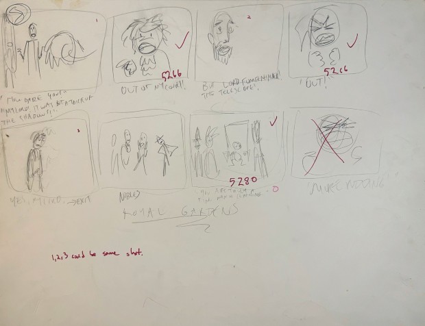 Doctor Vysarius Short Film - Storyboards