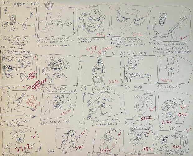 Doctor Vysarius Short Film - Storyboards
