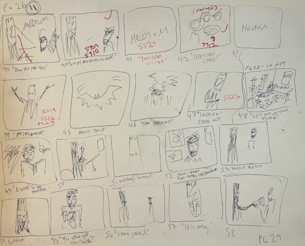 Doctor Vysarius Short Film - Storyboards