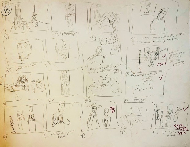 Doctor Vysarius Short Film - Storyboards