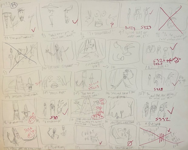 Doctor Vysarius Short Film - Storyboards