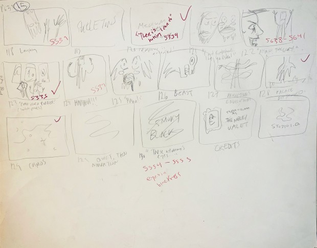 Doctor Vysarius Short Film - Storyboards